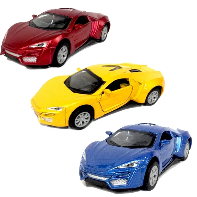 La-Ferrari 1:32 Scale Die-Cast Car - 5 Inches - Assorted Colors - Image 4