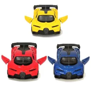 Bugatti 1:32 Scale Die-Cast Car - 5 Inches - Assorted Colors