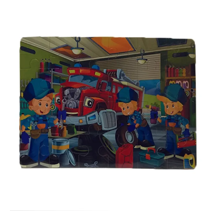 Wooden Workshop Puzzle - Fun Puzzle for All Ages