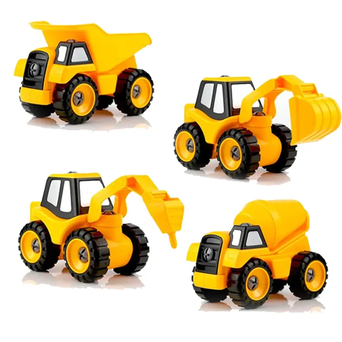 4-Piece Construction Tool Set - Engaging Educational Toy