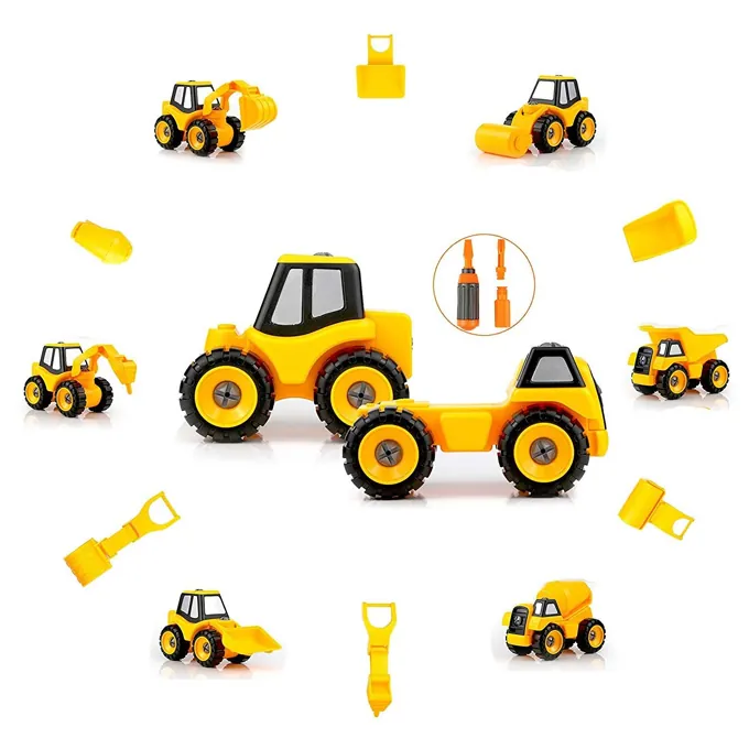 4-Piece Construction Tool Set - Engaging Educational Toy - Image 4