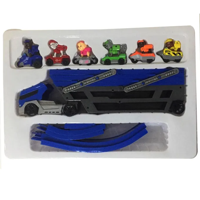 Paw Patrol Rescue Truck with Slide - Action Figures Toy for Kids - Image 2