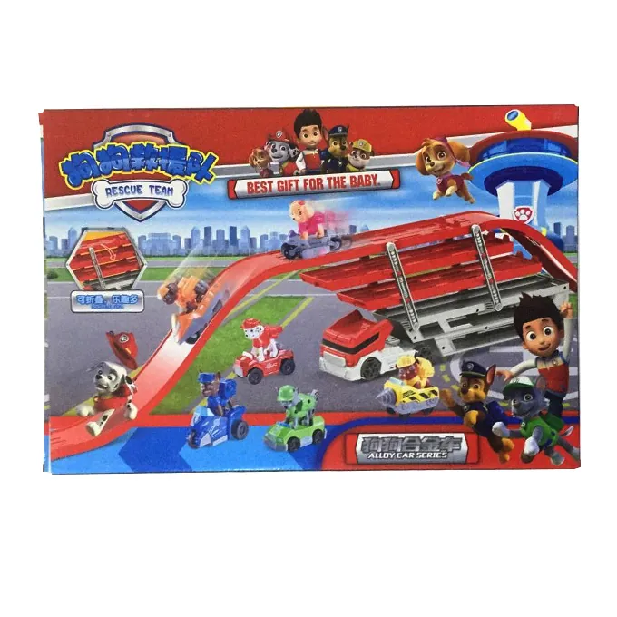 Paw Patrol Rescue Truck with Slide - Action Figures Toy for Kids - Image 3