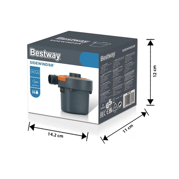 Sidewinder Electric Air Pump for Pools & Toys - Fast Pool Inflation - Image 3
