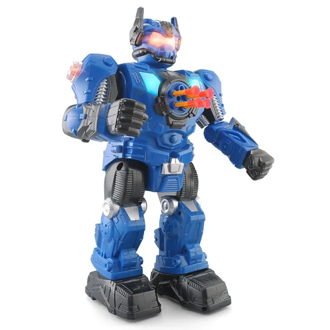 Remote Control Police Robot Shooter - Educational Robotics Toy for Kids - Image 2