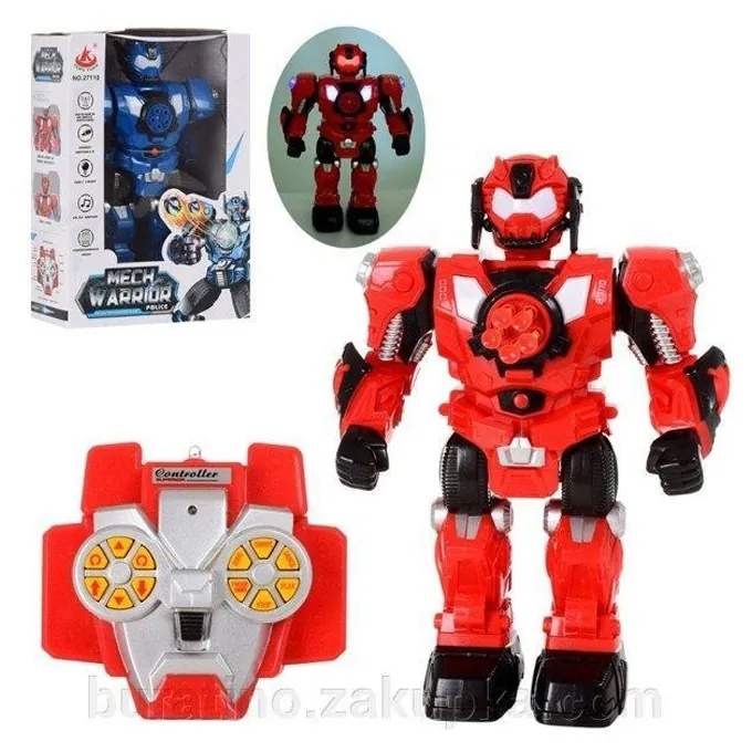 Remote Control Mech Warrior Police Robot - Fun and Educational Robotics Toy