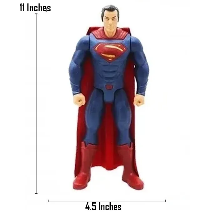 Superman 11-Inch Action Figure - DC Hero Toy for Kids 3-6 - Image 2