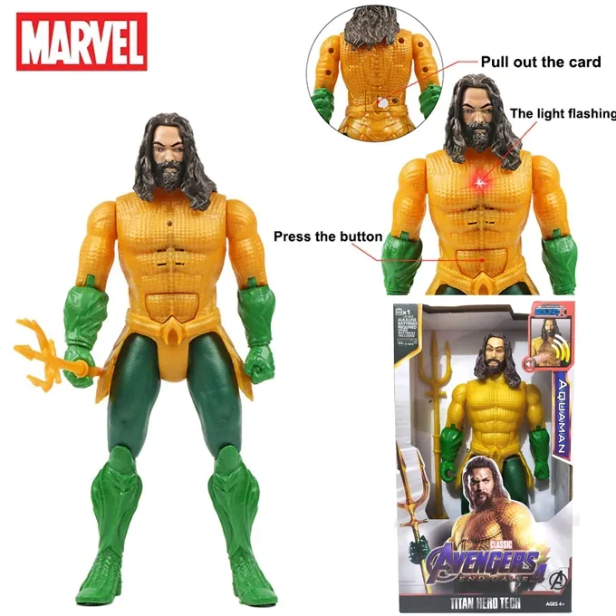 DC Aquaman 11-Inch Action Figure - Fun Toy for Kids Ages 3-6 - Image 2
