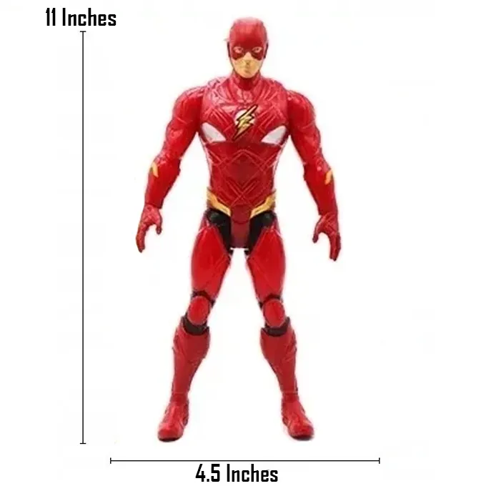 DC Flash 11-Inch Action Figure - Fun Toy for Kids Ages 3-6 - Image 2