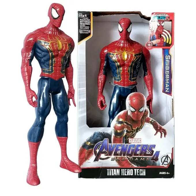 Spiderman Golden Suit 11-Inch Action Figure - Fun Toy for Kids Ages 3-6
