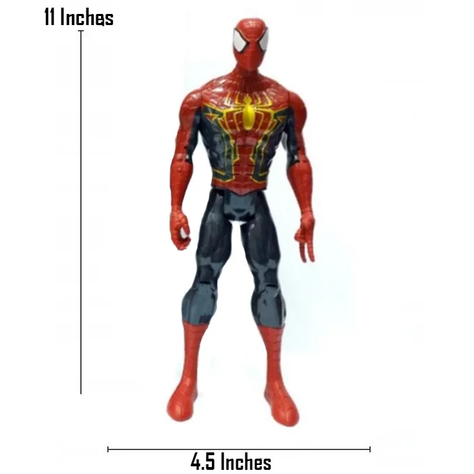 Spiderman Golden Suit 11-Inch Action Figure - Fun Toy for Kids Ages 3-6 - Image 2