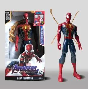 Spiderman Golden Suit with Web 11-Inch Action Figure - Fun Toy for Kids Ages 3-6
