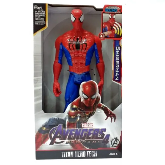 Spiderman Comic Edition 11-Inch Action Figure - Classic Hero Toy for Kids 3-6 - Image 3