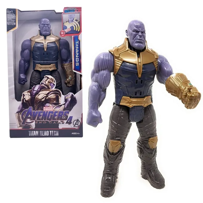 Thanos 11-Inch Action Figure - Avengers Villain Toy for Kids 3+