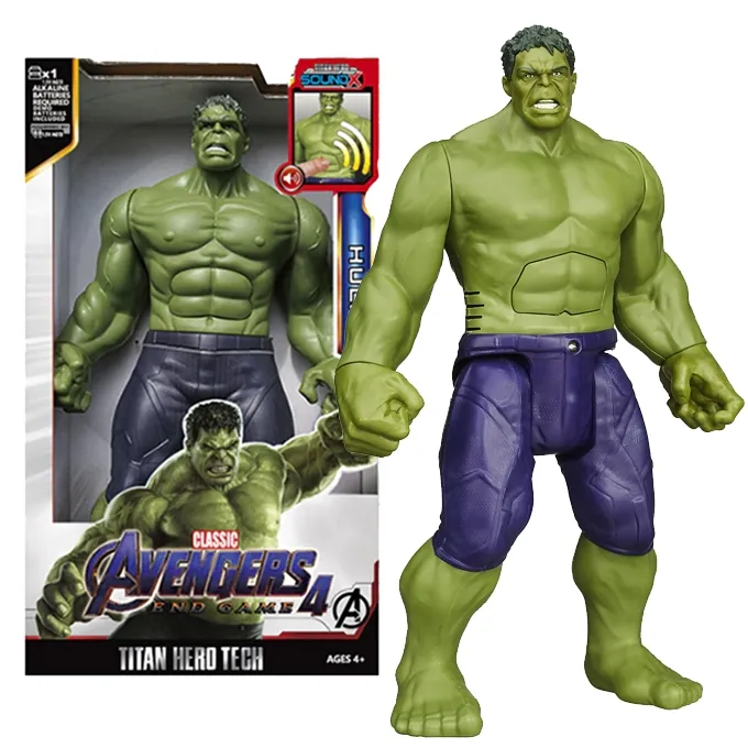 Hulk 11-Inch Action Figure - Avengers Smash Toy for Kids 3+
