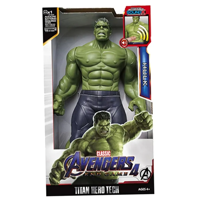 Hulk 11-Inch Action Figure - Avengers Smash Toy for Kids 3+ - Image 3