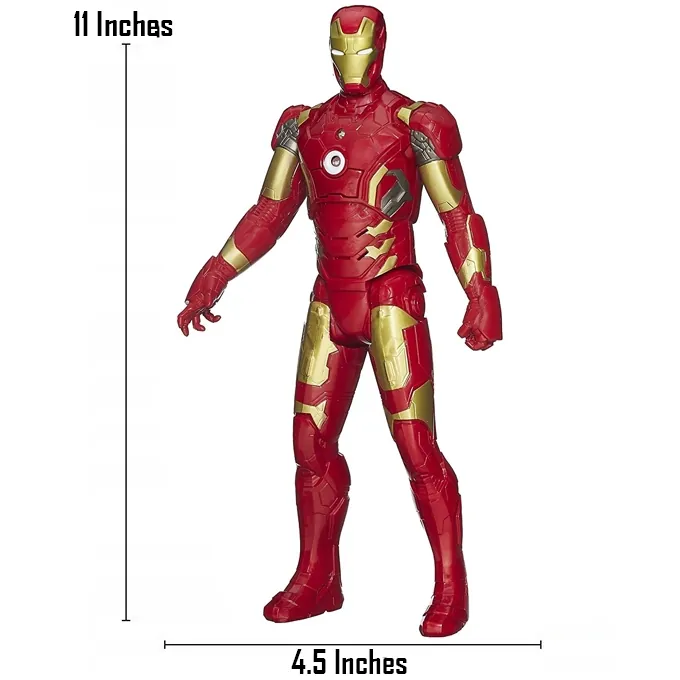 Iron Man 11-Inch Action Figure - Avengers Hero Toy for Kids 3+ - Image 2