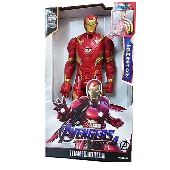 Iron Man 11-Inch Action Figure - Avengers Hero Toy for Kids 3+ - Image 3