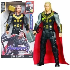 Thor Classic 11-Inch Action Figure - Avengers Hero Toy for Kids 3+