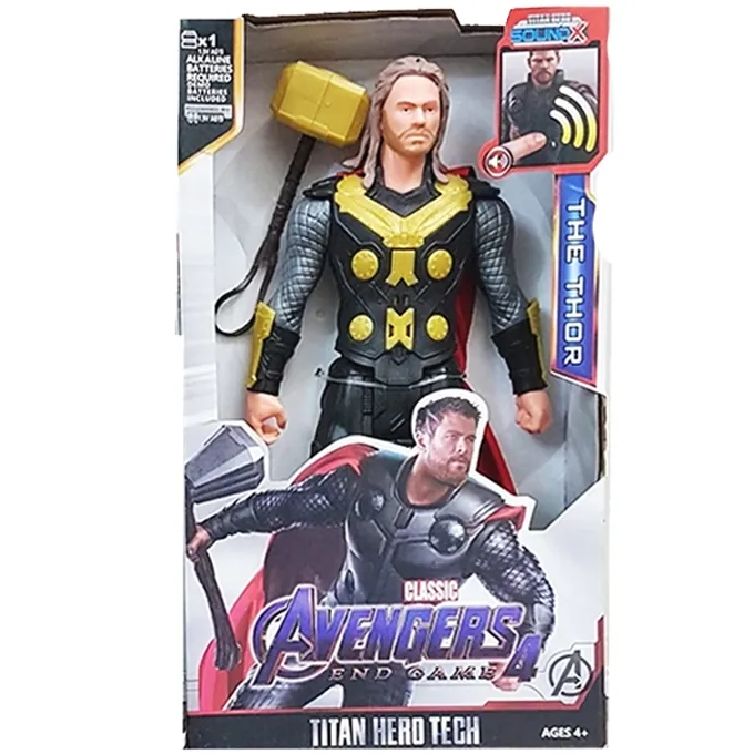 Thor Classic 11-Inch Action Figure - Avengers Hero Toy for Kids 3+ - Image 3