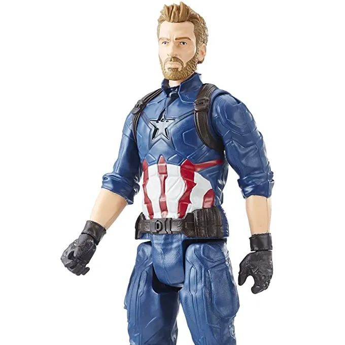 Steve Rogers 11-Inch Captain America Action Figure - Avengers Hero Toy for Kids 3+ - Image 2