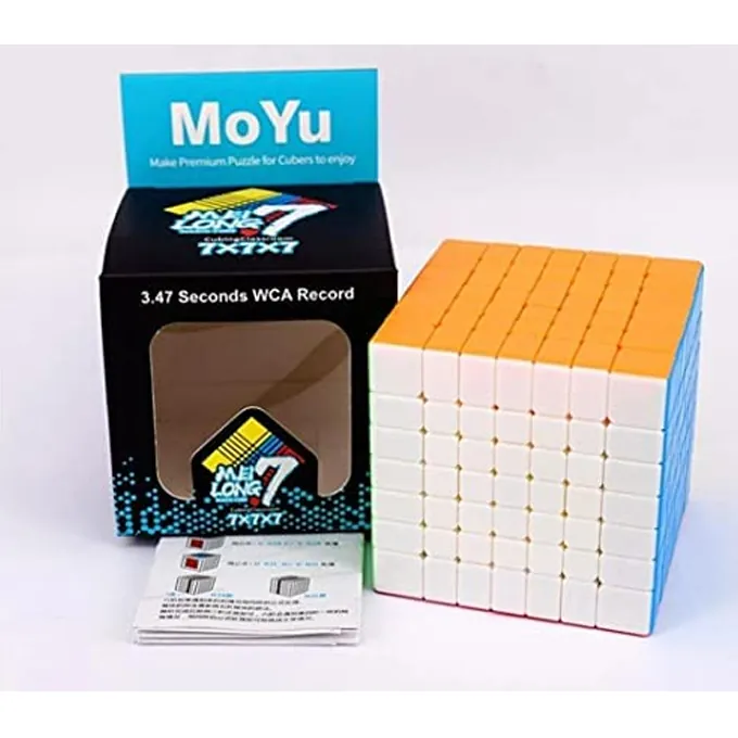 7x7 Rubik's Cube - Challenging Puzzle Toy for Kids - Image 3