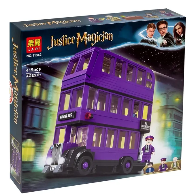Bela Hogwarts Knight Bus and Clock Tower Building Kit - Image 4
