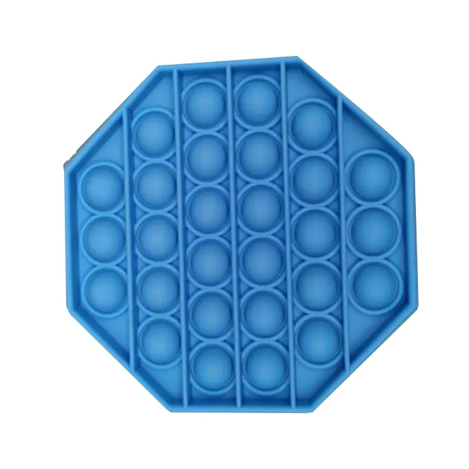Push Pop Bubble Fidget Spinner - 5-Inch Hexagon Design - Sensory Toy - Image 2