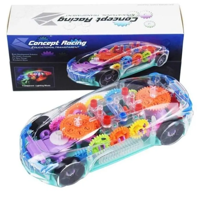 Concept Racing Colorful Battery Car - Fun Toy for Babies