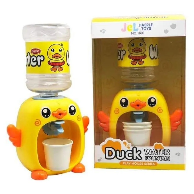 Adorable Mini Duck Water Dispenser Toy - Fun and High-Quality Gift for Girls