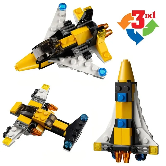 Mini Airplane Building Kit - 3-in-1 - Image 2