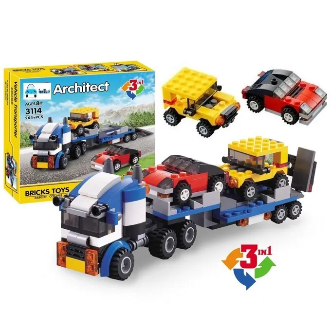 DIY Vehicle Transporter Building Kit - 264 Parts