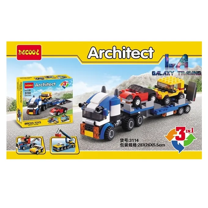 DIY Vehicle Transporter Building Kit - 264 Parts - Image 3