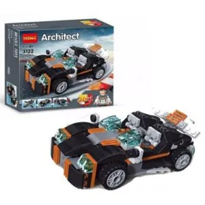 DIY Super Car Building Kit - 36 Models - 256+ Parts