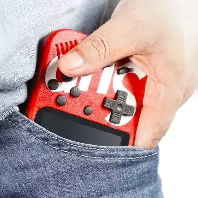 Retro 400-in-1 Handheld Game Console - Reflex and Coordination Toy (Ages 7+) - Image 5