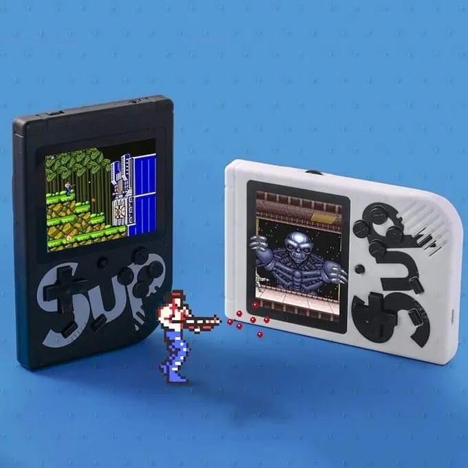 Retro 400-in-1 Handheld Game Console - Reflex and Coordination Toy (Ages 7+) - Image 4