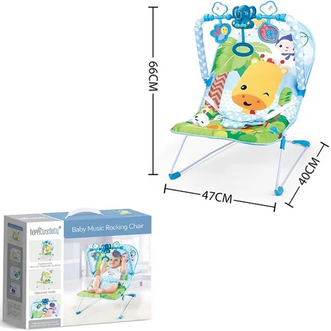 Musical Rocking Chair Happicutebaby - Relaxing Baby Toy - Image 3