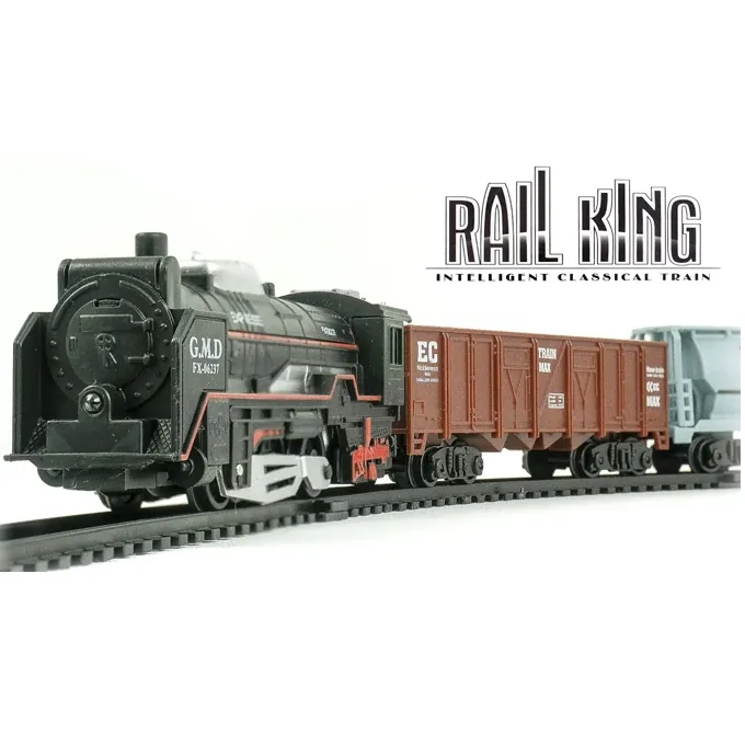Rail King Train Set - Fun Track Toy for Kids - Image 2