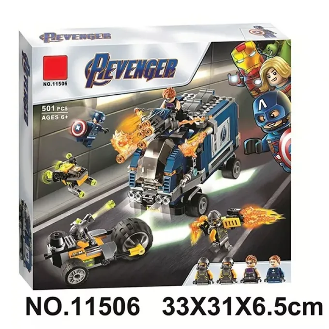 Avengers Truck Battle Building Kit - Image 3