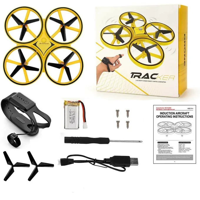 Smart Watch Control 2.4G Gravity Sensor Quadcopter - High-Quality RC Toy - Image 2