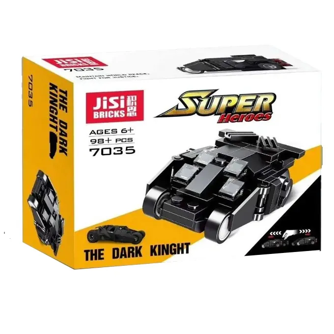 Dark Knight Batmobile Building Kit by Jisi - Image 3