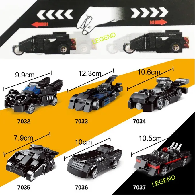 TV Series Batmobile Building Kit by Jisi - Image 4