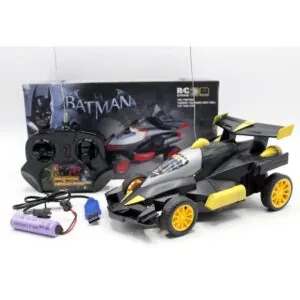 Remote Control Black Batman Chariot Car - High-Quality Remote Control Toy