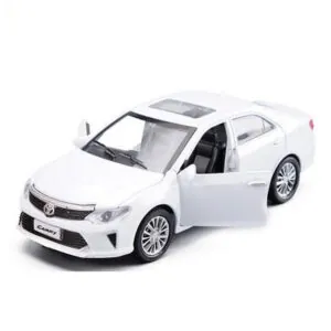 Toyota Camry 1:28 Scale Die-Cast Car - 6 Inches - White