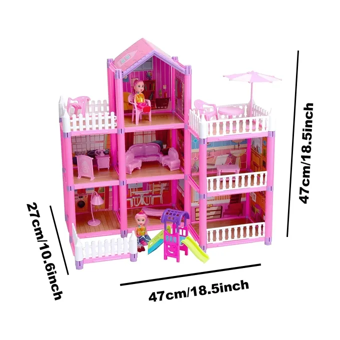 Dream Castle Dollhouse ? Large Playset for Girls - Image 2