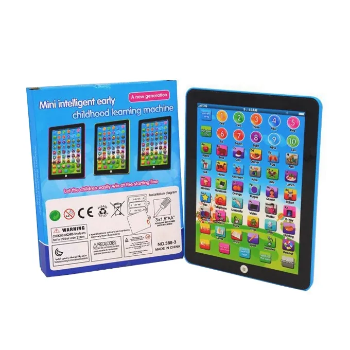 New Educational Tablet - English Alphabets and Math Learning Machine - 7 Inches