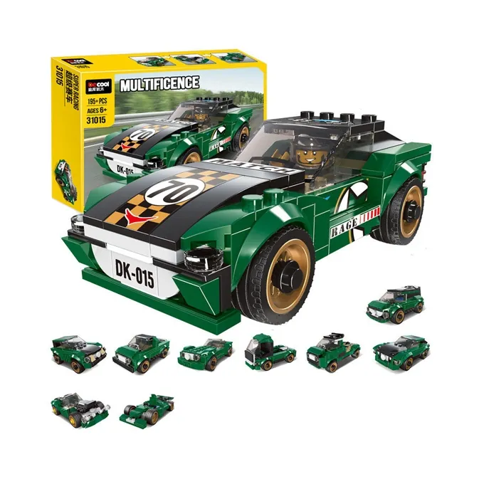 Mini Racing Car Building Kit - 217 Parts - Image 3