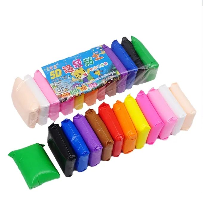 Color Light Soft Clay DIY Kit - Creative Toy for Kids