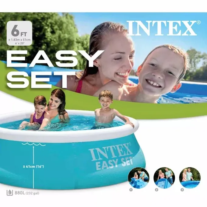 Intex Easy Set Pool - Premium Swimming Pool Accessory for Kids - Image 2