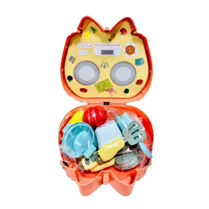 Portable Picnic Party Play Set in a Briefcase - Fun Pretend Play Toy - Image 2